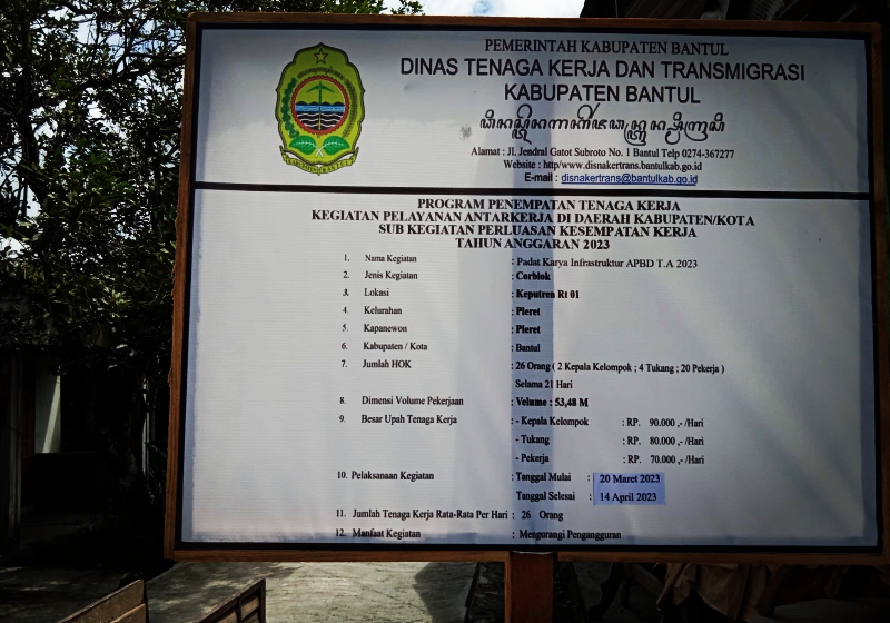 Foto Pembangunan 100%